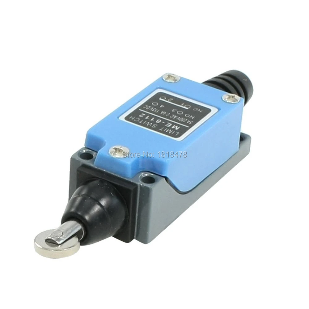 Fielect TZ-3113 Cross Roller Plunger Limit Switch Momentary Compact Prewired 1NC+1NO 1Pcs for CNC Mill 3D Printer Door Switch