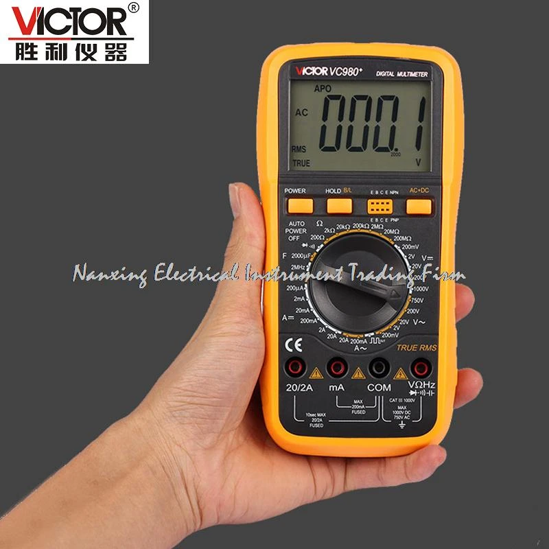 Multimètre numérique VICTOR VC9808