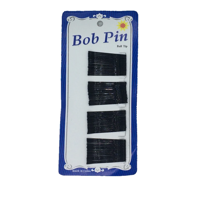 

Hot sale Professional Makeup Hair Maker Accessory Round Toe Black Hair Cip 60pcs/card Bobby Pins Tool Tools