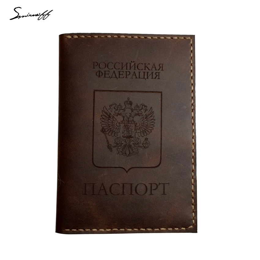 caso acessórios de viagem passaporte Wallets Men : Leather Wallet Purse