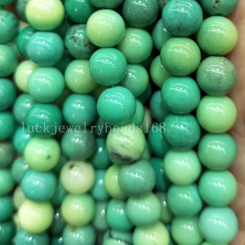 

Free shipping 6mm Natural Green Grass Carnelian Round Women Men Spacers Beads Strand 15.5" FG7997