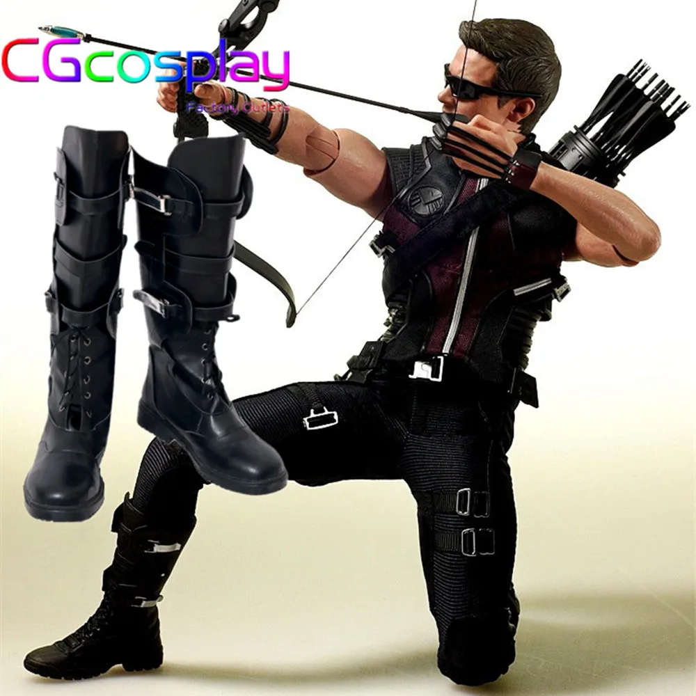 Экспресс доставка! Обувь для косплея аниме мстители Hawkeye Eagle Eye Cos Хэллоуин