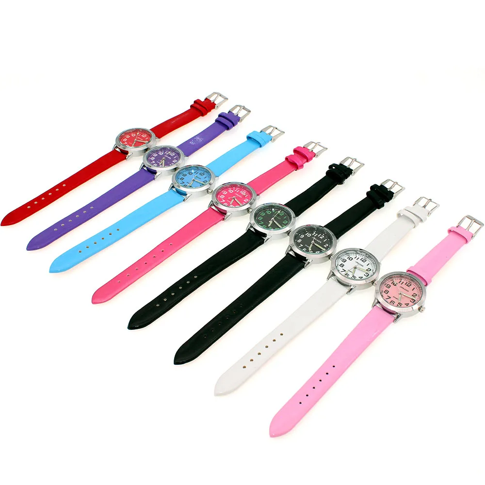 New Kids Watch Children Digital Watches Luminous Hands Quartz Clock Wristwatch Gift 6