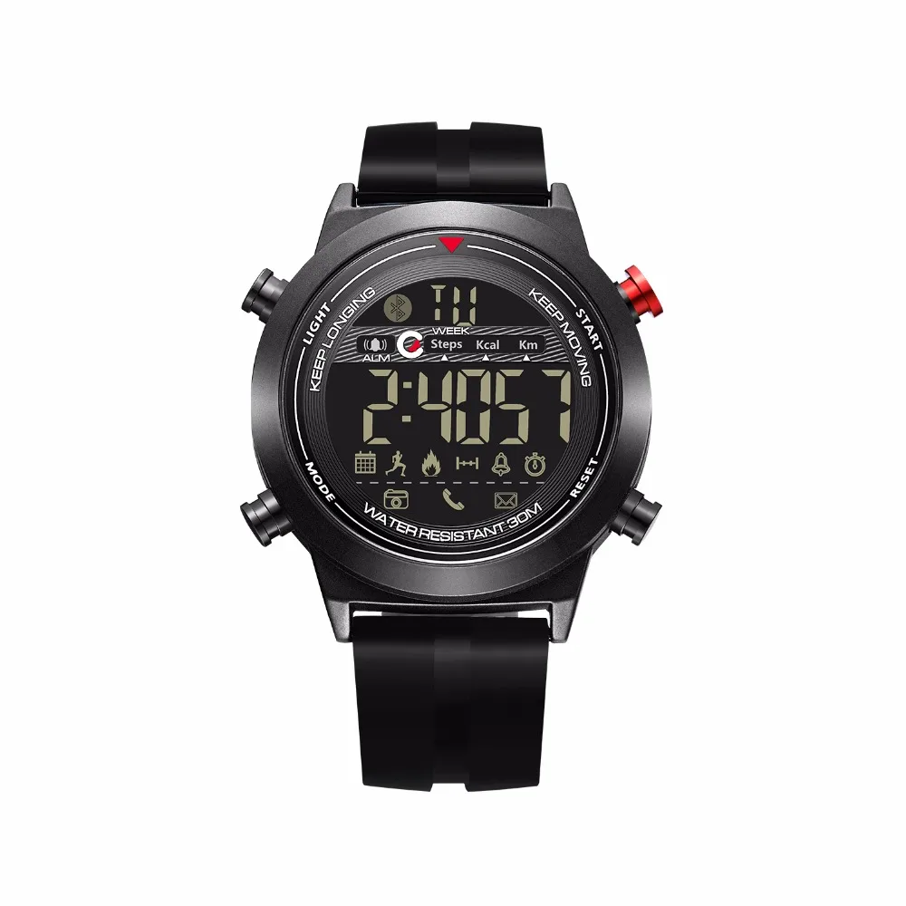 

Sport Digital Watch Fashion Relogio Men Wristwatch Distance Speed Calories Monitor Digital watches mens Smart Bluetooth clock