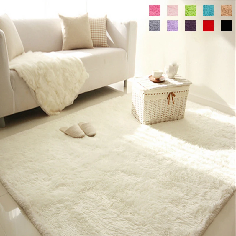 Soft Fluffy Shaggy Rectangle Carpet Floor Mat Soft Fluffy Shaggy Rectangle Carpet Floor Mat