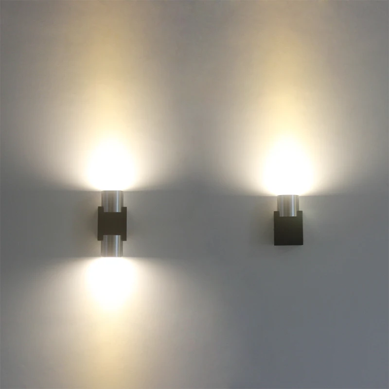 

3W 6W LED Wall Light AC85-265V Creative Night Light Torch Wall Light Corridor Wedding Wall Decor Lighting