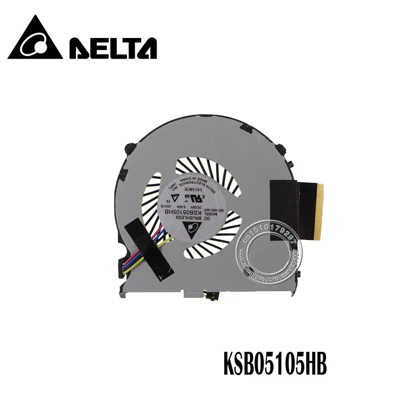 Новый вентилятор охлаждения ЦП DELTA KSB05105HB DC05V 0.32A CF59 для HP ELITEBOOK Вращающийся 810 716739