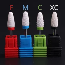 1 белые керамические сверла для ногтей, полировочные сверла для ногтей, небольшое сверло, фрезы для маникюра, педикюра, аксессуары для ногтей