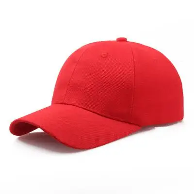 Бренд COKK, одноцветная бейсболка, женская, мужская Кепка, Snapback, шапки для женщин, папа, шапка, женская, черная, мужская, дешевая, Gorras, повседневная - Цвет: Red