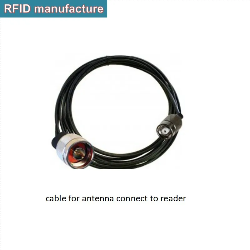 Кабель диаметром 6 м могут быть подключены к uhf rfid ридеру/TNC/N/SMA/MMCX и 12dbi антенна для