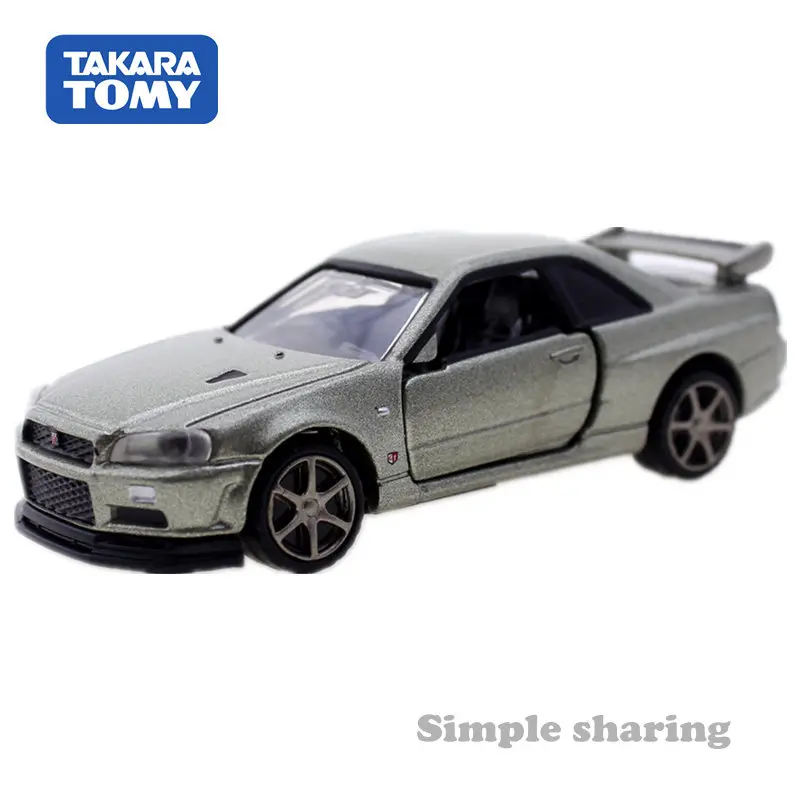 Takara Tomy Tomica Premium Nissan Skyline GTR V SPEC Nur модель комплект 1: 62 миниатюрная литая под давлением машинка игрушка забавные волшебные детские игрушки