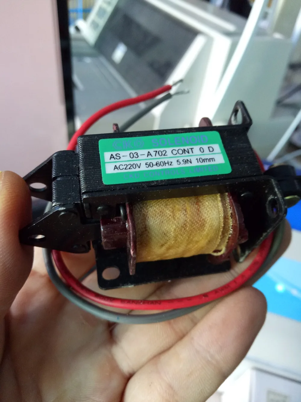 

CKD solenoid valve AS-03-A 220VAC