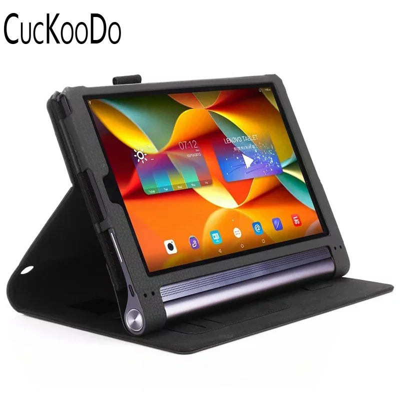 CucKooDo для йоги Tab 3 Plus Премиум PU кожаный чехол мощный защитный чехол-подставка Lenovo