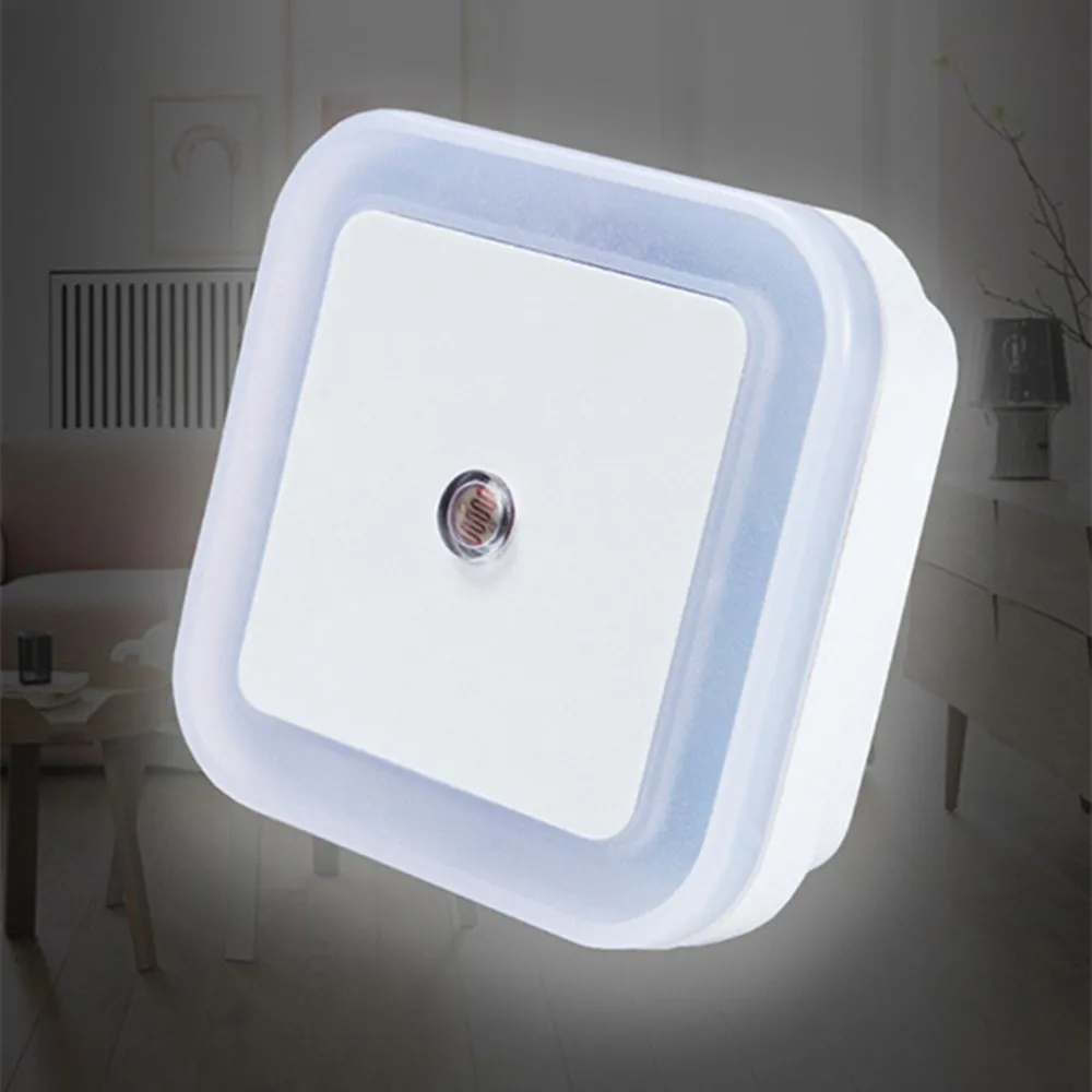 SuperNight Square AC LED Night Light Intelligent light control Sensor Home Decor Wall Lamp Corridor Stairs Bedroom Bedside Lamp (7)