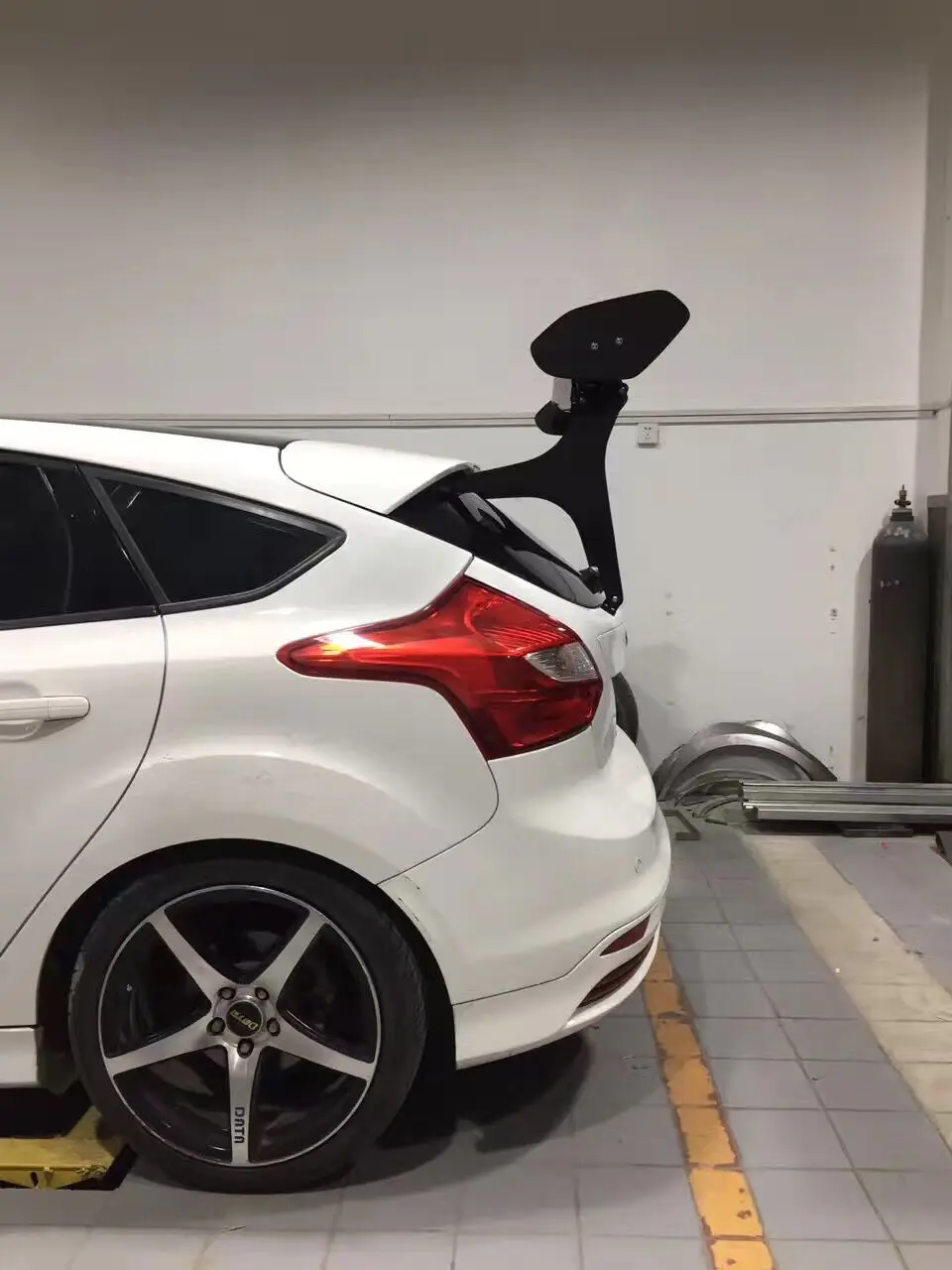 Гоночный стиль углеродное волокно GT Крыло задний спойлер для Ford Focus ST хэтчбек GOLF