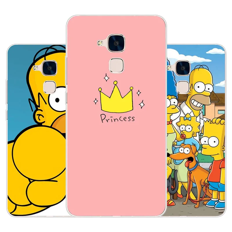 Чехол для BQ Aquaris V Plus силиконовый чехол Joy crown с рисунком из мультфильма мягкая