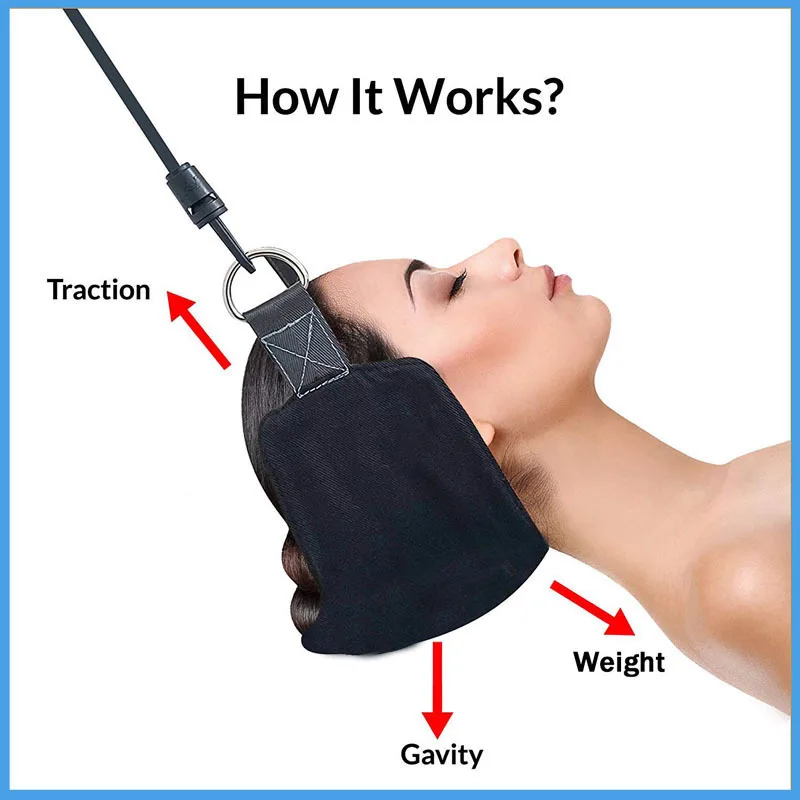 

portable Neck Pain Relief relaxing Hammock neck Massager foam napping sleeping pillow cushion For Home Office
