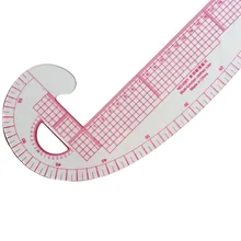 Многофункциональная Пластиковая французская кривая швейная линейка портного дизайна для изготовления одежды 360 градусов изгиб линейки измерительные инструменты