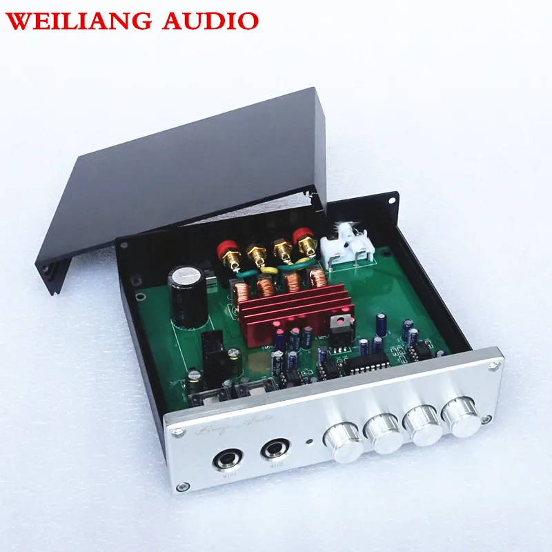 Цифровой мини усилитель мощности WEILIANG AUDIO TPA3116 2 0 класс D с караоке максимальная
