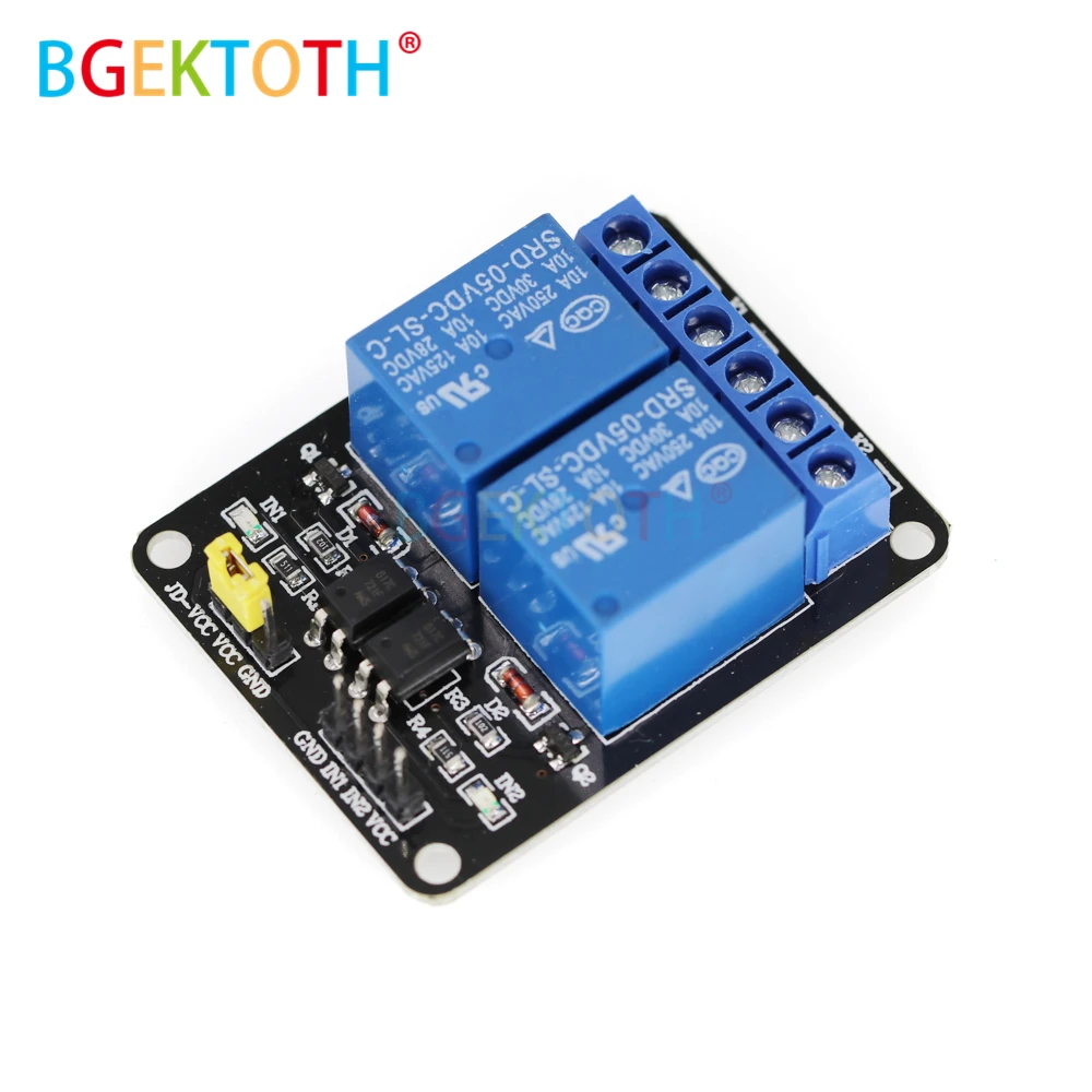 

1PCS/LOT 5V 12V 24V 2-Channel Relay Module Shield for Ardui ARM PIC AVR DSP Electronic 5V 12V 24V 2 Channel Relay Module