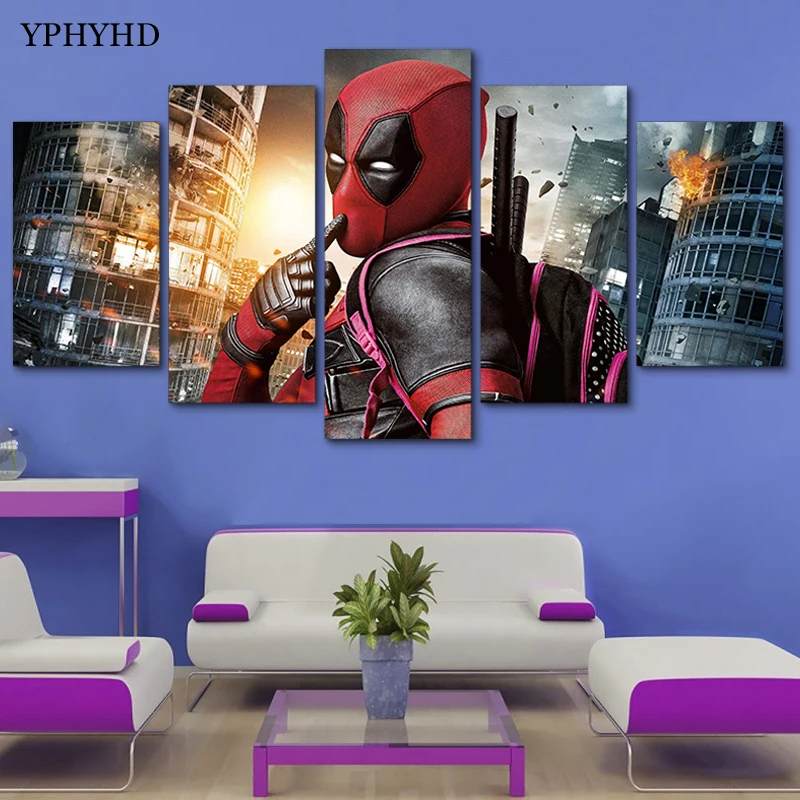 Buy YPHYHD Modern 5 Pieces Movie Poster