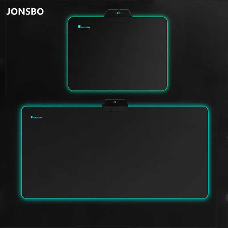 

JONSBO MP-2/3 Large Mouse Pad Gamer Water Cooling RGB Light-emitting Anti-slip 9 Monochrome Display 256 Sequential Color Change