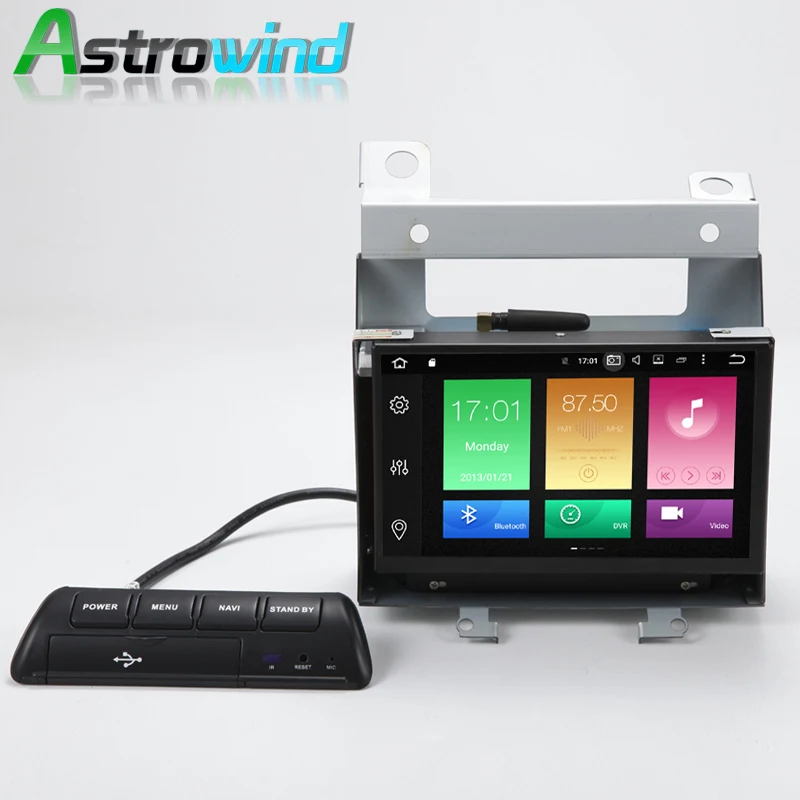 Top Astrowind 4G RAM 32G ROM Android 9.0 Car DVD GPS Navigation Radio Stereo for Land Rover Freelander 2 Discovery For Range Rover 1