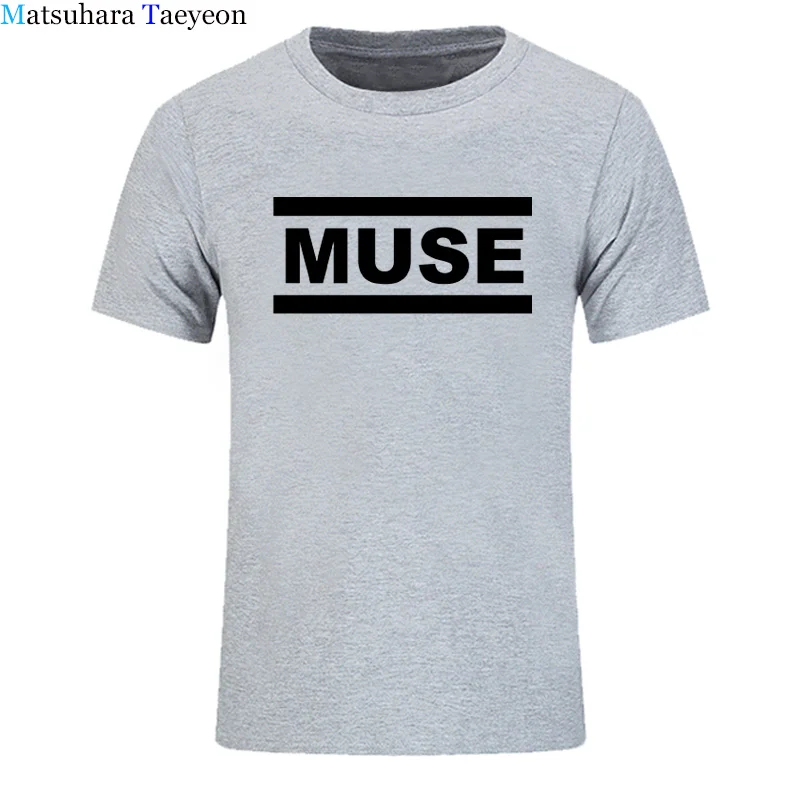Футболка Muse мужская с коротким рукавом хлопковая тенниска круглым вырезом майка