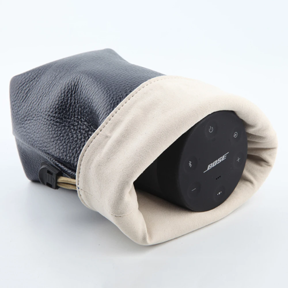 Топ зерно кожа носить защитный ящик для хранения чехол сумка чехол для Bose SoundLink вращается+ беспроводной Bluetooth динамик