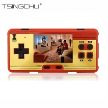 TSINGO Built in 638 Classic Games 8 Bit Retro TV Video Game Console Support AV Output Portable Mini Handheld Game Players Gift