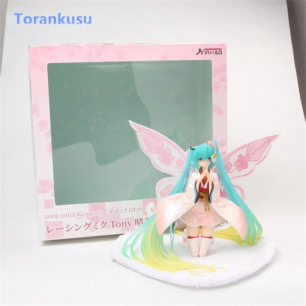 Hatsune Miku Action Figures Anime Miku Sunny Ver. PVC Beauty Kids Gift Children Model Collectible Toy Figma Doll Girl Gift Toys