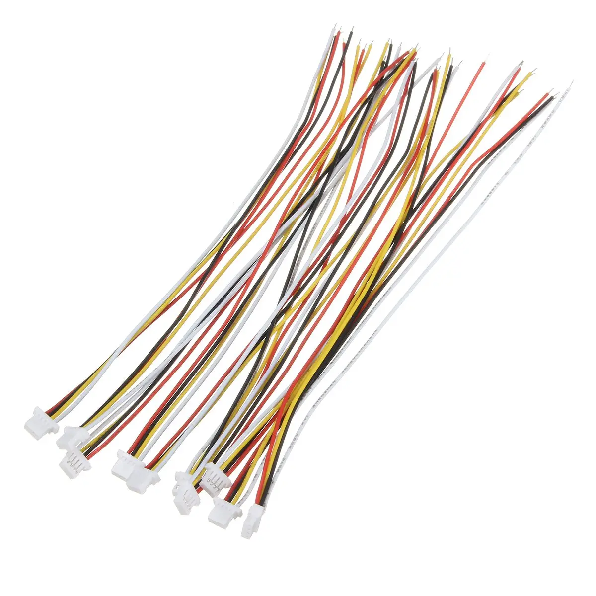 

10pcs 150mm Mini Micro JST 1.0 SH 4-Pin 6-Pin Male& Female Connector Plug With Wires Cables