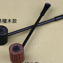 Прочные деревянные резные трубки для сигарет, курительная трубка, подарок без держателя, LH0111