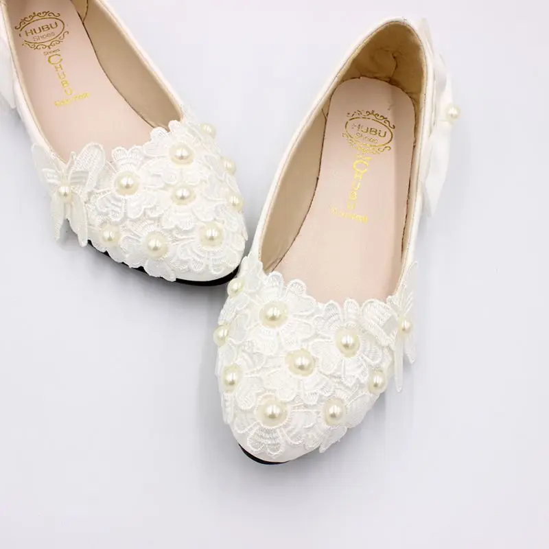 ivory flats for bride
