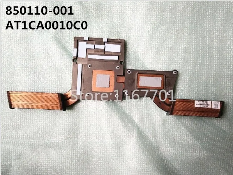 

100% Original Laptop Cooling heatsink&Fan for HP zbook 17 G3 850110-001 AT1CA0010C0