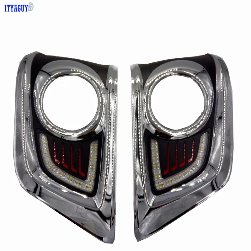 Car Styling LED DRL Daytime Running Light Super-bright Fog Lamp For Toyota Hilux Vigo 2012-2016 Car 12V Auto Running lights Car Styling LED DRL Daytime Running Light Super-bright Fog Lamp For Toyota Hilux Vigo 2012-2016 Car 12V Auto Running lights