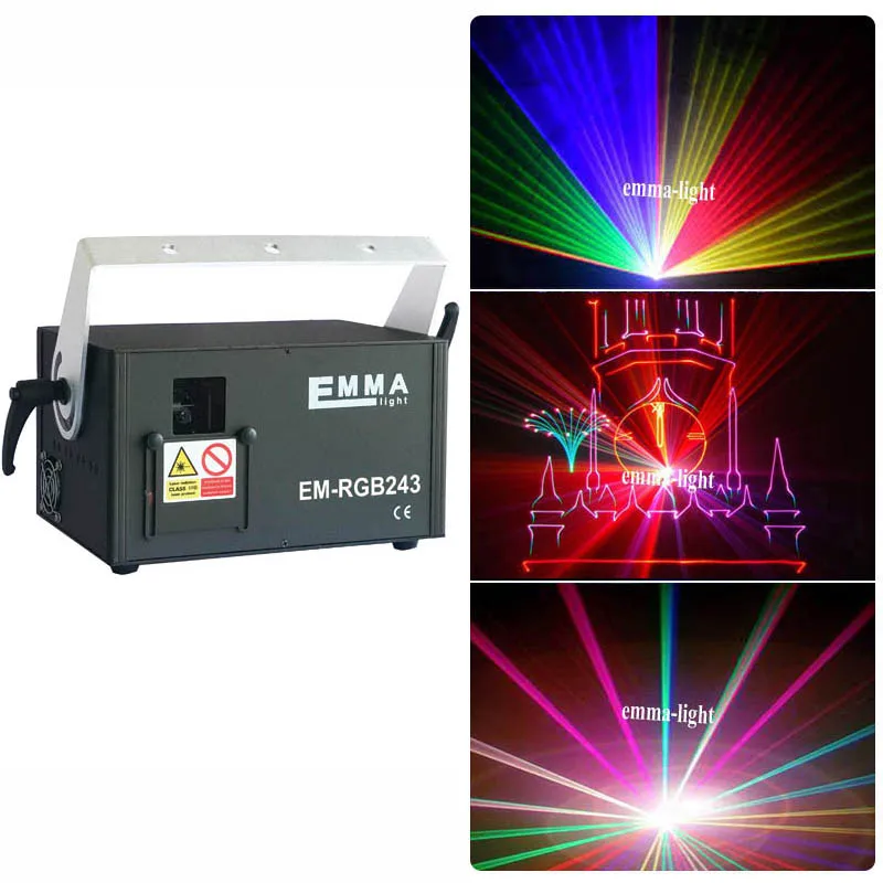 

Stage laser light 2 Watt 2000mw rgb ILDA SD CARD DMX dj disco laser lights for sale free shipping