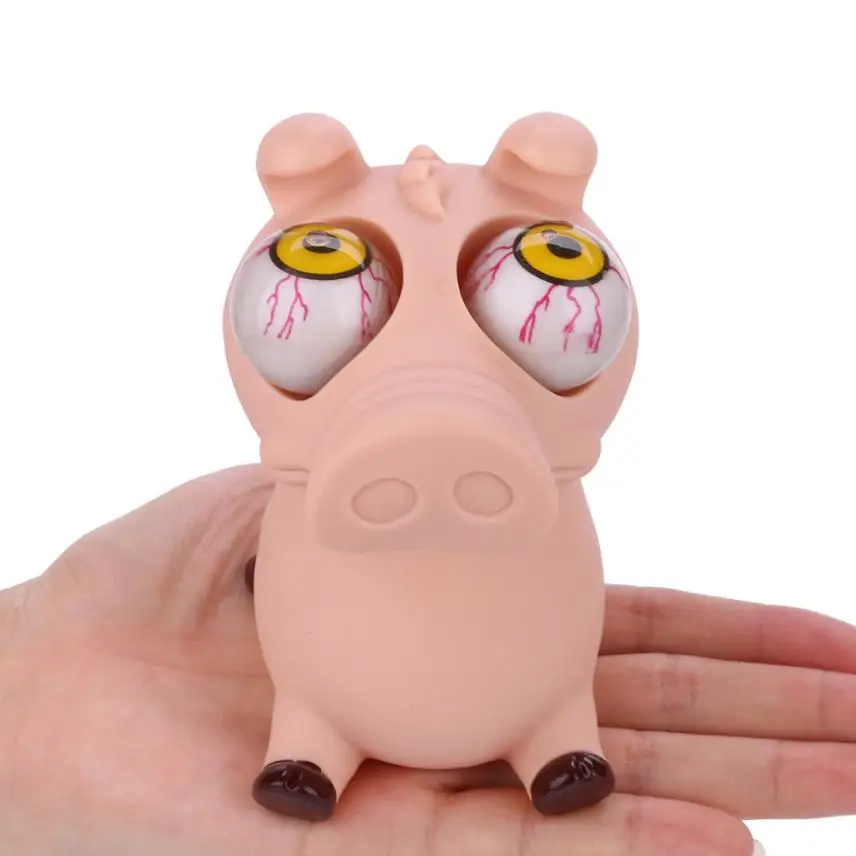 Jumbo Squishy Pop Out снятие стресса Милая свинья Squish Vent подарок медленно растет Сжимаемый