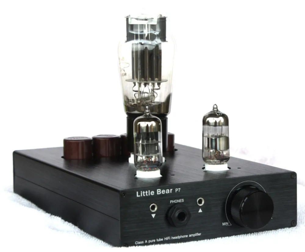 

6N3+6N5P Tube Headphone amp Little bear p8 sepp puro tubo della valvola amplificatore per cuffie pre-amp metallo hifi audio