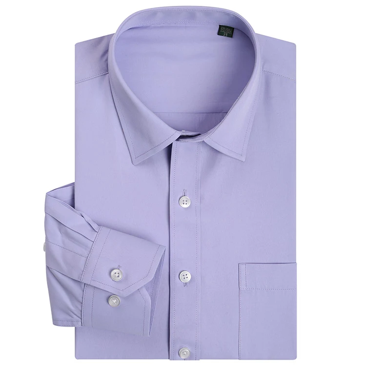 Pauljones высококачественное классическое платье с длинными рукавами мужские рубашки в деловом стиле формальная рубашка мужская рубашка на каждый день Офисная Рабочая одежда - Цвет: B07