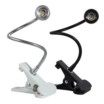 

LED Night Light Creative Adjustable USB LED Flexible Goose Neck Headboard Desk Lamp with Clip on for dormitory/reading lighting