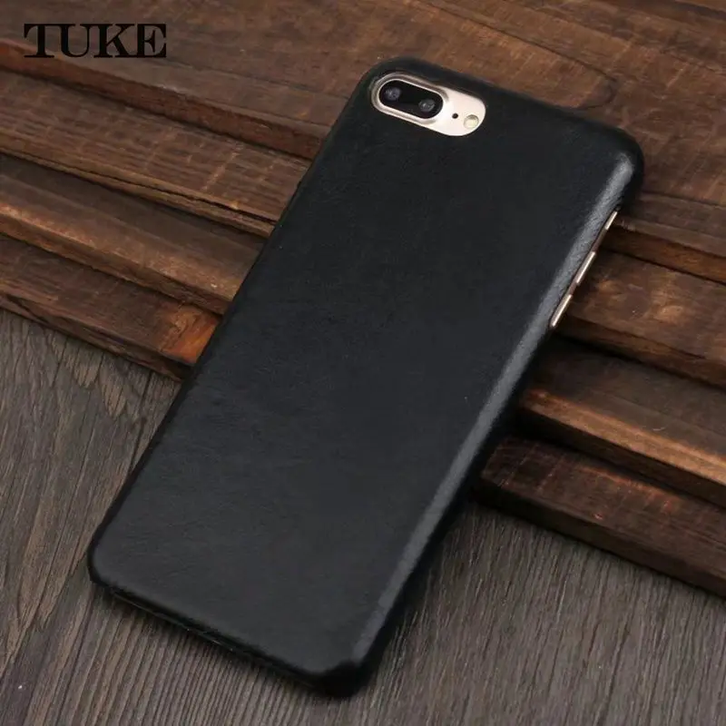 

for Apple iPhone 7 Plus Case Cover for iPhone 6 6s 7 8 Plus Genuine Leather Luxury Hard Phone Cases for iPhone 7Plus Back Cover