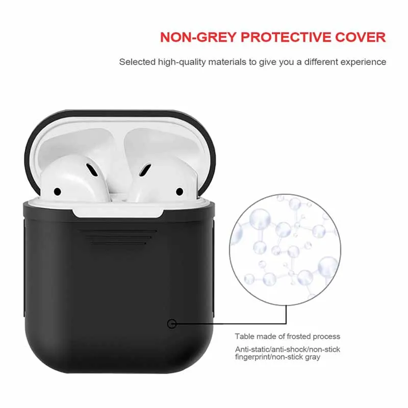 Для iPhone Apple Airpods милая для ручной работы Силиконовая чехол аксессуары наушников