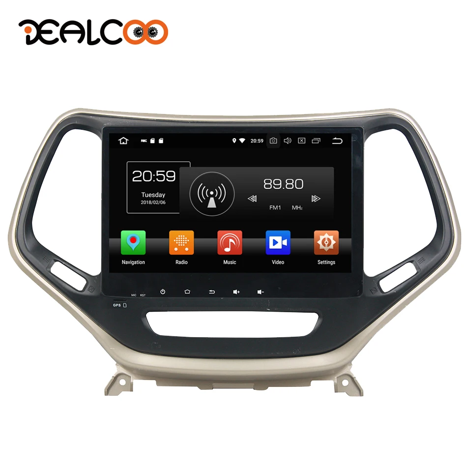 Dealcoo 1din Android автомобильный Радио 1 Din Автомобильная магнитола на андроид Dvd плеер