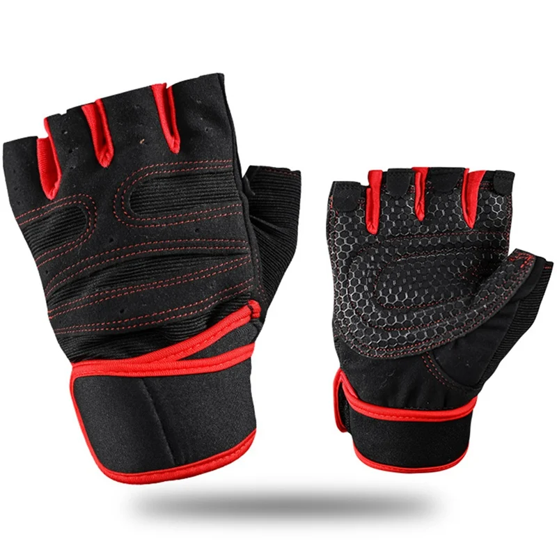 M XL Gym Gloves Sports Exercise Weight Lifting Gloves Body Building