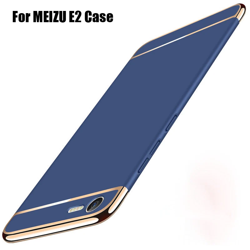 Meizu M2E Meilan E2 оригинал 3в1 полное покрытие Роскошный ПК жесткий защитный чехол на