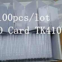 100 шт./лот парковка RFID карты TK4100 125 кГц, карта RFID ID карты подходит для системы контроля доступа и посещаемости