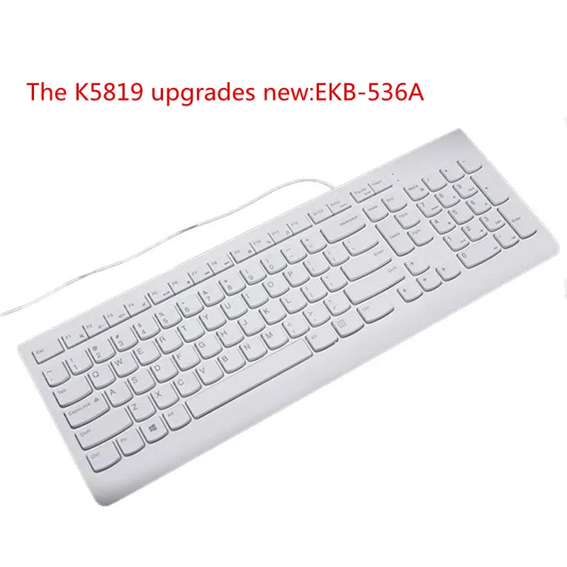 Бесплатная доставка lenovo K5819 водонепроницаемый свет мультимедиа/PC USB клавиатура