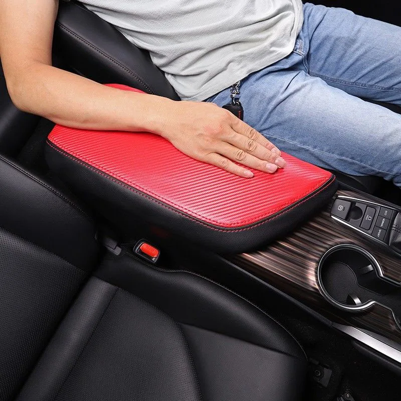 

Microfiber Leather Top Center Armrest Surface Case Cover For Toyota Camry 2018