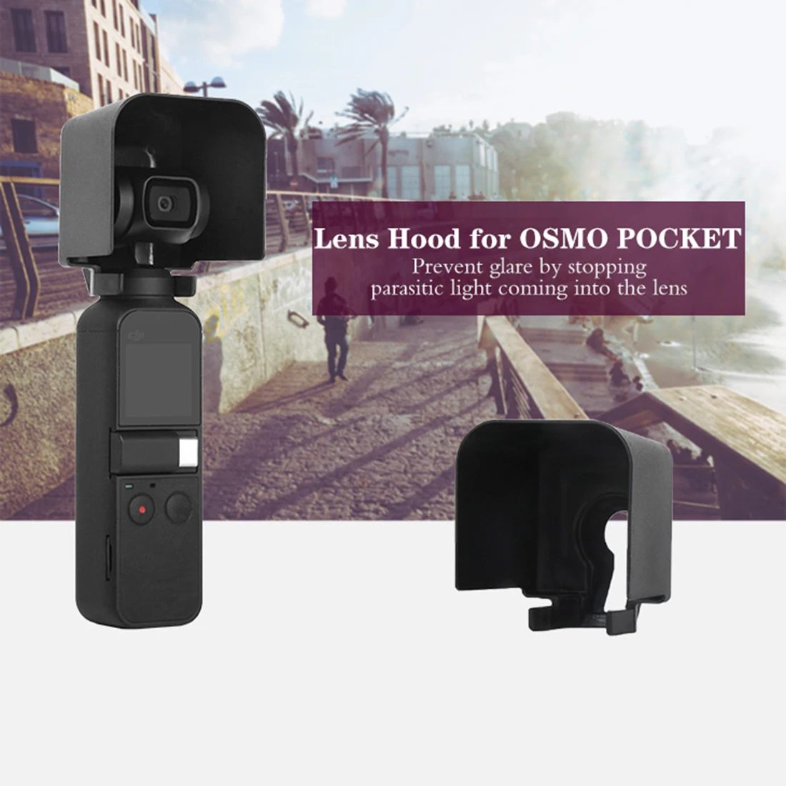 HOBBYINRC бленда козырек для камеры карданный протектор для DJI OSMO Карманный карданный Стабилизатор камеры для DJI RC аксессуары